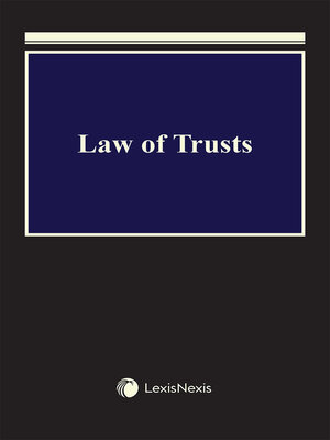 cover image of Law of Trusts